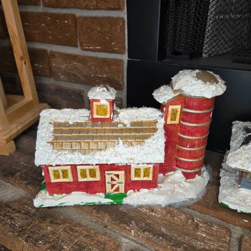 Vintage Byron Mold Barn with Silo